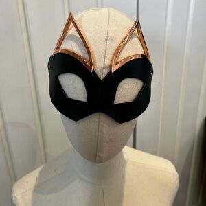 Honey Birdette Black and Rose Gold Face Mask